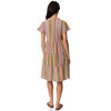 Damen Musselin-Kleid im Tunika-Stil