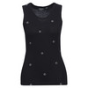Damen Top mit Rippstruktur