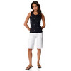 Damen Top mit Rippstruktur