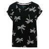 Damen T-Shirt mit Allover-Print