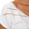 Damen T-Shirt mit Knotendetail