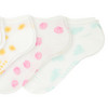 4 Paar Damen Sneaker-Socken im Muster-Mix
