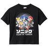 Sonic T-Shirt mit Front-Print schwarz