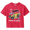Hot Wheels T-Shirt mit Front-Print rot