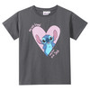 Disney Stitch T-Shirt mit großem Print dunkelgrau