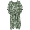 Damen Poncho mit Allover-Muster