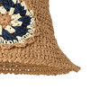 Damen Strohhut mit Blumen-Motiv