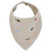 Baby Musselin-Bandana mit Frottee