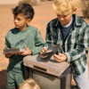 Jungen Sweatshirt mit Tennis-Stickerei
