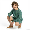 Jungen Joggingshorts mit Tennis-Stickerei