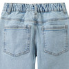 Jungen Straight-Jeans mit verstellbarem Bund