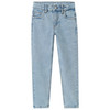Jungen Slim-Jeans mit verstellbarem Bund hellblau