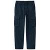 Jungen Cargohose mit Elastikbund dunkelblau