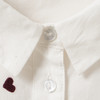 Mädchen Bluse mit Herz-Allover