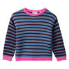 Mädchen Pullover mit Streifen