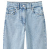Mädchen Wide-leg Jeans mit verstellbarem Bund