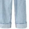 Mädchen Wide-leg Jeans mit verstellbarem Bund