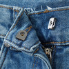 Mädchen Wide-leg Jeans mit verstellbarem Bund