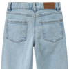 Mädchen Barrel-Jeans mit verstellbarem Bund