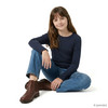 Mädchen Barrel-Jeans mit verstellbarem Bund