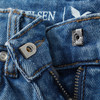 Mädchen Barrel-Jeans mit verstellbarem Bund