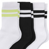 3 Paar Kinder Sport-Socken mit Bio-Baumwolle