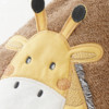 Kapuzentuch mit Giraffen-Applikation