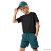 Jungen Sport-T-Shirt unifarben