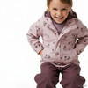 Mädchen Regenjacke mit Blümchen