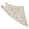 Baby Musselin-Bandana mit Frottee-Innenseite 