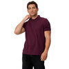 Herren Poloshirt unifarben
