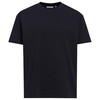 Herren T-Shirt unifarben schwarz