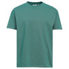 Herren T-Shirt unifarben dunkelgrün
