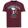 Peanuts T-Shirt mit Print dunkellila