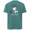Peanuts T-Shirt mit Print dunkelgrün