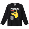 Pokémon Langarmshirt aus Bio-Baumwolle schwarz