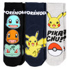 3 Paar Pokémon Socken im Set