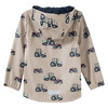 Jungen Regenjacke mit Traktor-Allover