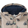 Jungen Regenjacke mit Traktor-Allover