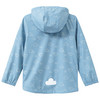 Jungen Regenjacke mit Wolken-Allover