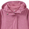 Mädchen Regenjacke mit Blümchen