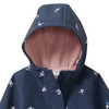 Mädchen Softshellmantel mit Blumen