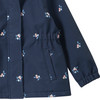 Mädchen Softshellmantel mit Blumen