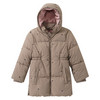 Mädchen Winterjacke mit Allover-Stickerei