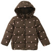 Mädchen Winterjacke mit Herz-Allover