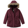 Mädchen Parka mit Fellimitat