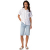 Damen Musselin-Bluse mit Stickerei
