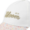 Mädchen Kappe mit floralem Motiv