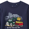 Jungen Langarmshirt mit Applikation