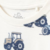 Jungen Langarmshirt mit Trecker-Motiven